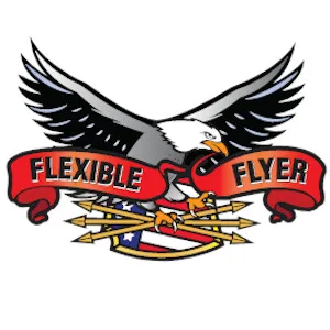 Flexible Flyer 611 Flying Carpet Lightweight Roll Up Snow Sled Portable Rolling Snow Slider, Blue - flexible flyer