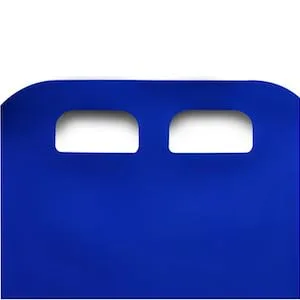 Flexible Flyer 611 Flying Carpet Lightweight Roll Up Snow Sled Portable Rolling Snow Slider, Blue - sled with handles