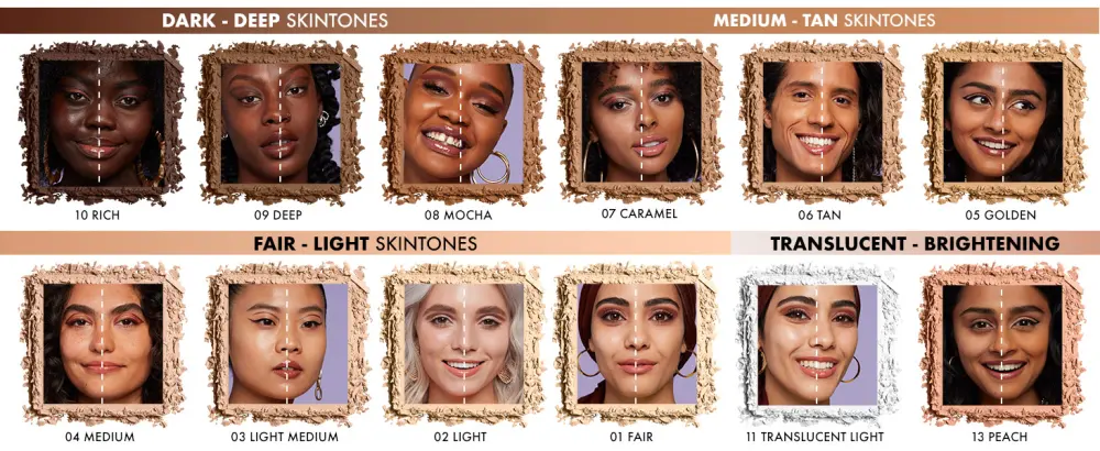 NYX PROFESSIONAL MAKEUP Can't Stop Won't Stop Mattifying Pressed Powder - Light 02 LIGHT - nyx can