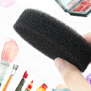 Nydotd 8pcs Makeup Brush Cleaner set - 2 Pack Makeup Brush Cleaner with 6pcs Replacement Sponge, Dry Makeup Brushes Cleaner Sponge Eye Shadow or Blush Color Removal Quickly Switch to Next Color - product information 6
