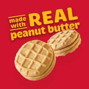 Nutter Butter Peanut Butter Sandwich Cookies, King Size, 10 - 3.5 oz Snack Packs - image