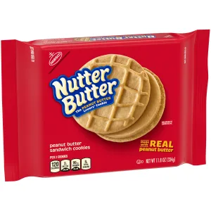 Nutter Butter Peanut Butter Sandwich Cookies, 12 - 11.8 oz packages - image