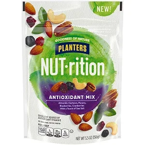 NUTrition Antioxidant Snack Nuts Mix (5.5 oz Bag) Antioxidant Mix - product information 2