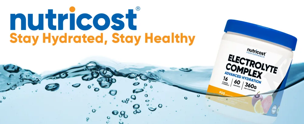 Nutricost Electrolyte Powder Complex, Orange Mango, 30 Servings 30 Servings (Pack of 1) - electrolytes hydration