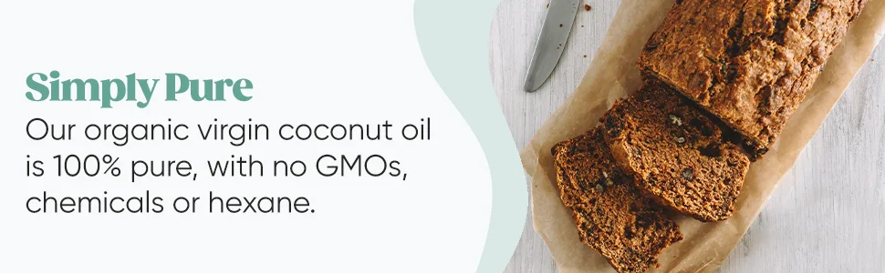 Nutiva Organic Cold-Pressed Virgin Coconut Oil, 78 Fl Oz USDA Organic, Non-GMO, Whole 30 Approved, Vegan, Keto, Fresh Flavor and Aroma for Cooking & Healthy Skin and Hair 78 Fl Oz (Pack of 1) - Coconut Oil Baking