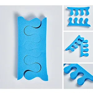 NOVAL 200 Counts Toe Separator Pedicure for Nail Salon, Disposable Toe Separators Foam Bulk,200 PCS (100 Pairs) Per Pack - toe stretcher separator,toe sponge toe separator,foam toe separator sponge,soft sponge toe separator