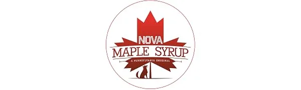 Nova Maple Cream - Pure Grade-A Maple Cream Butter Spread (1/2 Pound) - Nova Maple Syrup Logo