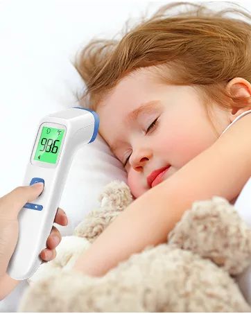 Ear Thermometer for Adults and Kids, Digital Accurate Ear and Forehead Thermometer with Fever Alarm, 1 Second Fast Result, FSA HSA Eligible, Easy to use, 2 in 1 Mode - thermometer