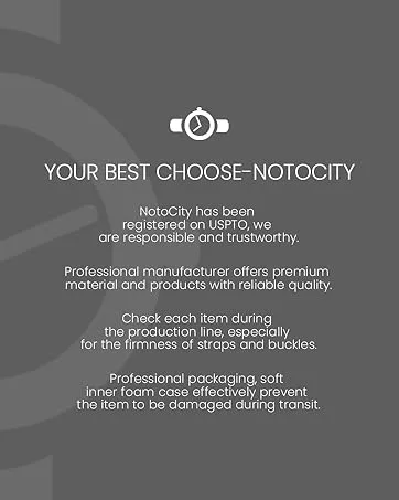 NotoCity Silicone Watch Band Replacement Solft Silicone Strap Compatible Forerunner 230/220/ 235/ 620/ 630/ 735XT/ Approach S20/ S5/ S6-Black Gray Black-Gray - product information 10