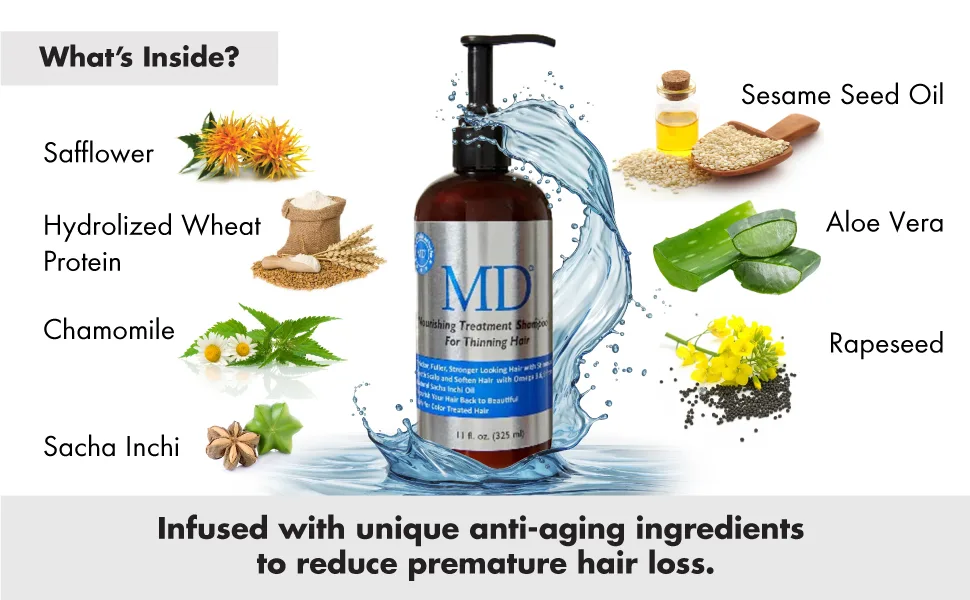 MD Revitalizing Shampoo and Conditioner - 11 fl oz - shampoo and conditioner