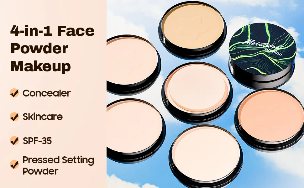 Face Setting Powder Makeup Blurs Fine Lines & Imperfections Smooths Complexion & Controls Shine Even Skin Tone for All Skin Types (Natural) - product information 11