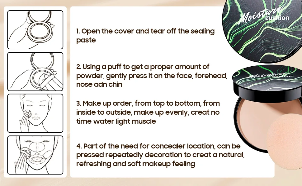 Face Setting Powder Makeup Blurs Fine Lines & Imperfections Smooths Complexion & Controls Shine Even Skin Tone for All Skin Types (Natural) - product information 13