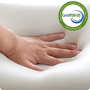 NOFFA Medium Firm Pillow Side Sleeper, Supportive Pillow Memory Foam, Orthopedic Sleeping Pillow Flat, Best for Deep Sleep, Mesh Ventilated Washable Cover 27.6 x 15 x 4.7 inch - memory foam pillow