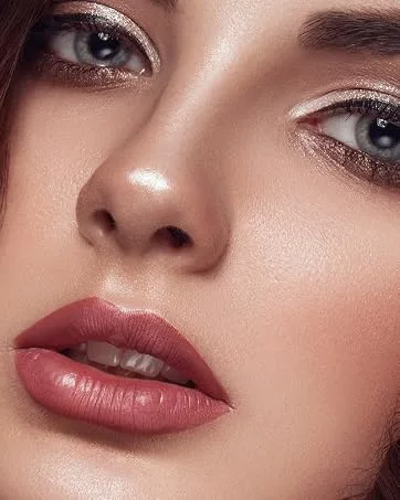 Foundation Brush Contour Blush Angled Contoured for Flawless Face Foundation Highlight Blush Makeup Multitask Cheek Brush 202 202 multitask cheek - beautiful face makeup look with albeaut makeup brush