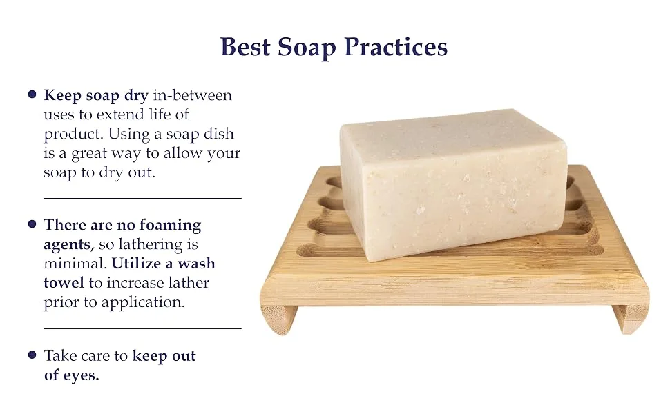 Noble Formula 2% Pyrithione Zinc (ZnP) Original Emu Bar Soap, 3.25 oz 1 Bar, 3.25 Ounce - Best Soap Practices