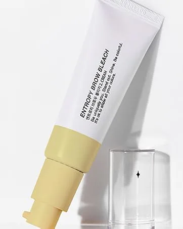 Entropy Makeup Brow Bleach - Gentle and Effective Brow Lightening Kit for All Brow Types - Easy Application for Salon-Quality Results at Home - bleach