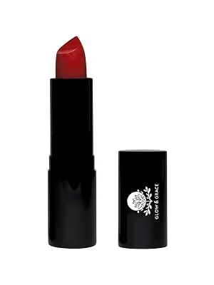 Glow & Grace Luxury Cream Lipstick (Naughty Nude) - Regal Red