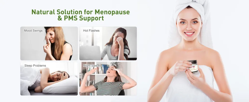 Wild Yam Balancing Cream: Menopause Relief & Menstrual Support Like Hot Flashes Night Sweats 2 FL OZ(60 ML) - product information 10