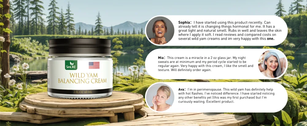 Wild Yam Balancing Cream: Menopause Relief & Menstrual Support Like Hot Flashes Night Sweats 2 FL OZ(60 ML) - product information 11