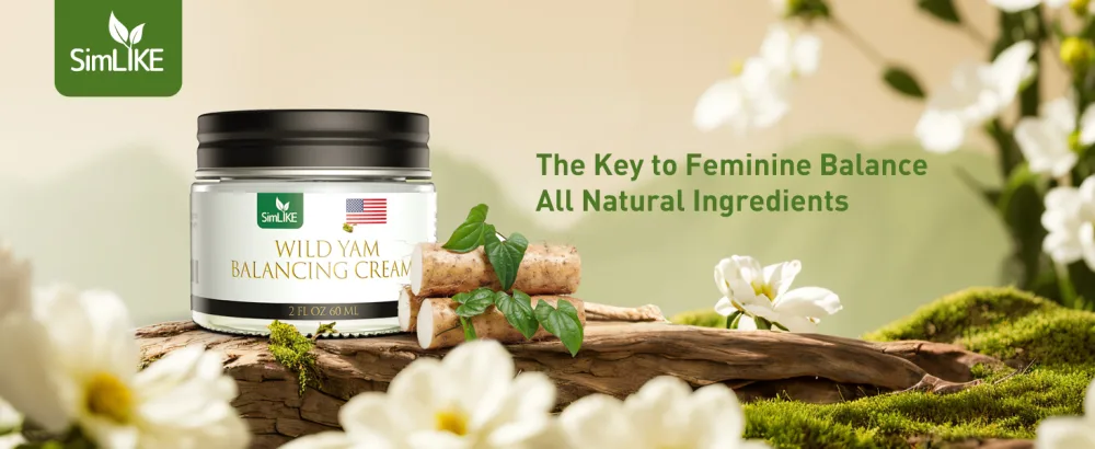 Wild Yam Balancing Cream: Menopause Relief & Menstrual Support Like Hot Flashes Night Sweats 2 FL OZ(60 ML) - product information 8