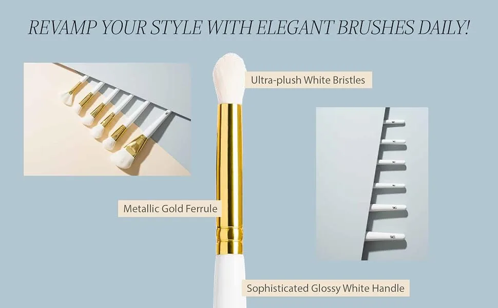 White Gold Collection #9 Blender Brush - Gift