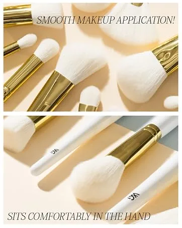 White Gold Collection #9 Blender Brush - Makeup