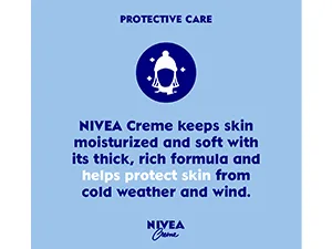 NIVEA Creme Body, Face and Hand Moisturizing Cream, 2 Oz Tube Fresh Scent 2 Ounce (Pack of 1) - nivea creme, nivea cream, protective care
