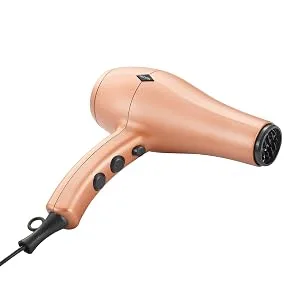 NITION Negative Ions Ceramic Hair Dryer with Diffuser Attachment Ionic Blow Dryer Quick Drying,1875 Watt 2 Speed / 3 Heat Settings,Cool Shot Button,Lightweight,Champagne Gold - product information 14