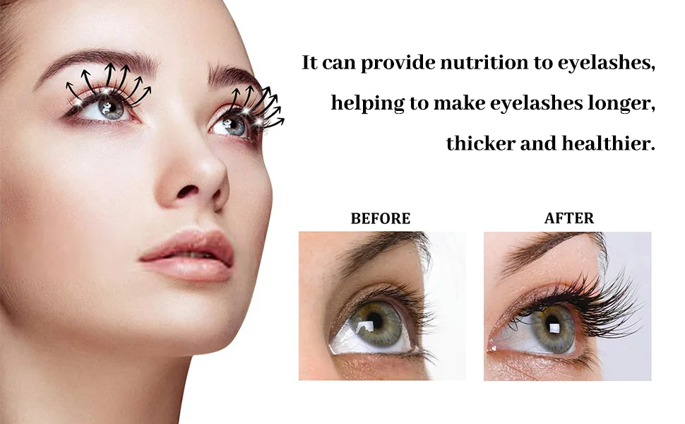 Lash Serum Eyelash Growth Serum for Boost Lash Growth Serum Advanced Formula for Thicker Longer Fuller Lashes White - advanced lash growth serum