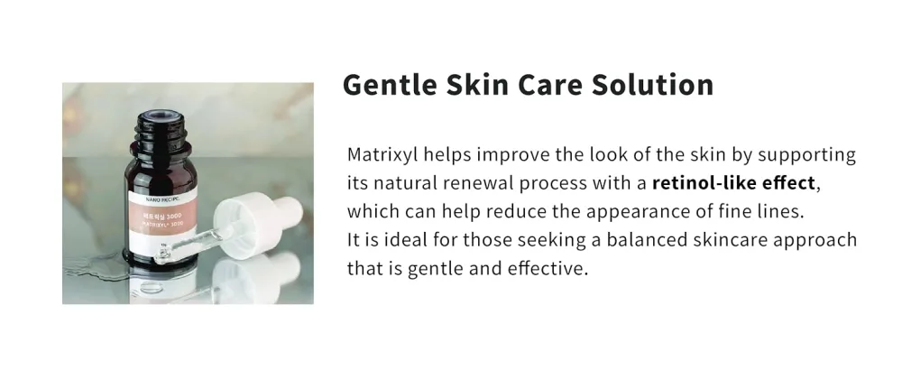 Versatile 100% Matrixyl 3000 Concentrate from Sederma France - Add 1-2 Drops to Any Skincare Routine - product information 15