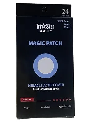 Tristar Beauty Miracle Acne and Pimple Cover. 24 Patches - Magic Ance Patch