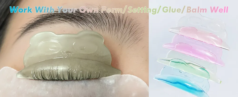 Lash Lift Shields Eyelash Lifting Rods Reusable Silicone Curler Pad Soft Curls Lash Lift Pads Perming Beauty Tool (Pink) - lash lifting