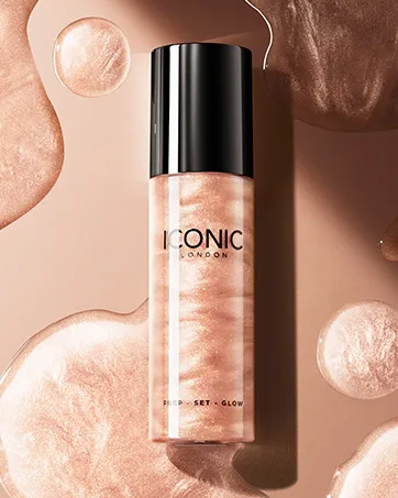 ICONIC LONDON Makeup Brush Sets | Blend Buff & Polish All Angles Brush Set - Prep Set Glow
