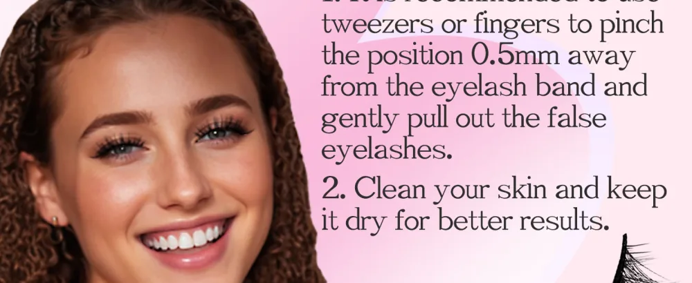 Reusable Self Adhesive Eyelashes Natural Look Self Sticking Lashes No Glue 5 Pairs Fluffy Self Adhesive Lashes Strip False Eyelashes with Tweezer - Fluffy Self Adhesive Lashes