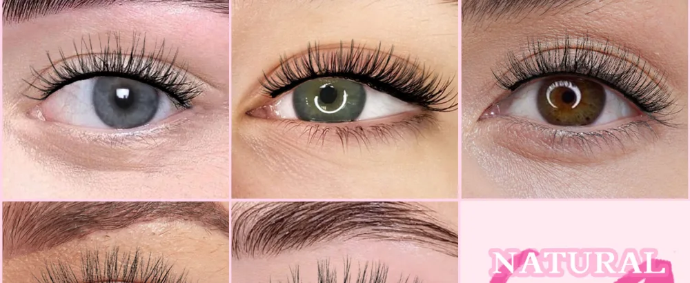 Reusable Self Adhesive Eyelashes Natural Look Self Sticking Lashes No Glue 5 Pairs Fluffy Self Adhesive Lashes Strip False Eyelashes with Tweezer - Self Sticking Lashes