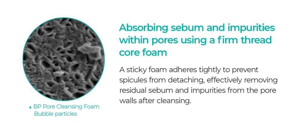 BP Pore Core Cleansing Foam 100ml - BP pore cleansing Foam