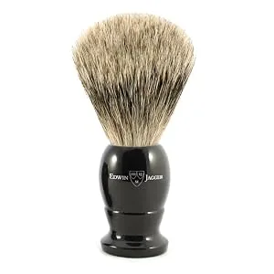 Edwin Jagger 3EJ876 Large Best Badger Shaving Brush Imitation Ebony for use with Shaving Cream or Soap for Men Large Imitation Ebony - Edwin Jagger 3EJ876 Large Best Badger Shaving Brush, Imitation Ebony Shaving Brush
