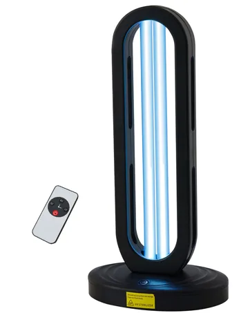 UVC Light for Room Ultraviolet Light with 3- Speed Timing and Remote Control 38W 110V UV Lamp for Home Kitchen Baby Room Office - ewferg