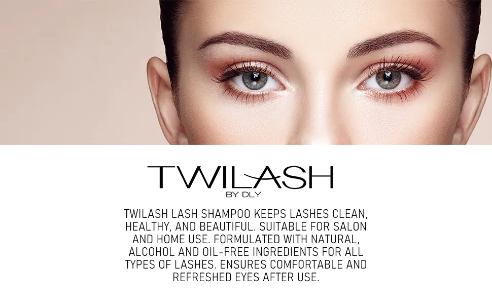 Shampoo for Lash Extensions Unscented 2 Fl Oz / 60ml - Includes 2 Brushes for Cleansing - Cleanser for Professional Salon and Home Use - product information 9