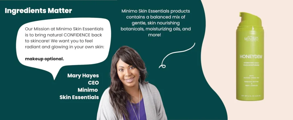 Minimo Skin Essentials Honeydew Matcha Green Tea Face Moisturizer - Lightweight Silky Moisturizer for Daily Use - 4 fl oz - minimo honeydew moisturizer