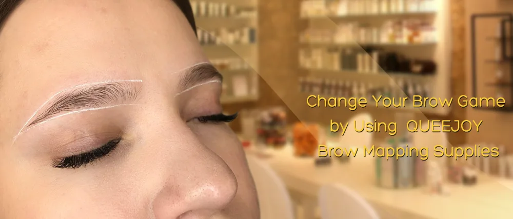 Brow Mapping Pen 3 Colors Eyebrow Lip Positioning Pen Brow Gel Pen for Brow Mapping Microblading Eyebrow Marker Pen Eyebrow Permanent Makeup Position Mapping Mark Tools - queejoy brow mapping kit brow mapping string brow paste