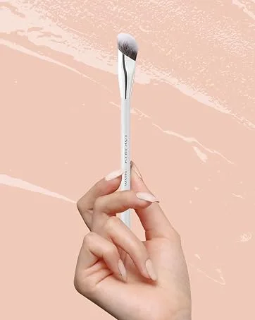 Face Brush for Blush Bronzer and Contour Highlighter Makeup Brush Set for Flawless Face Makeup Application - Vegan & Cruelty-Free (Face Brush + Blender) - albeaut angled concealer brush under eye