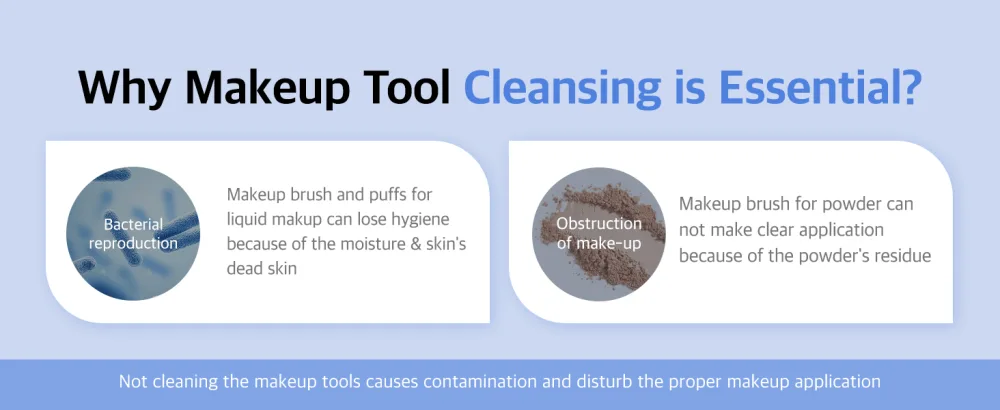 Solid Makeup Brush Cleaner 300+ Usage | Convenient Makeup Cleaner for Both Brushes & Puffs | Cosmetic Brush Cleaner Charcoal Included | Compact Size - studio17 makeup brush & puff cleanser cleaner compact size usage easy charcoal