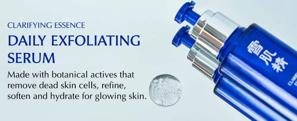 SEKKISEI Clarifying Essence Daily Exfoliating Serum 2.5 Ounce - Sekkisei Clarifying Essence