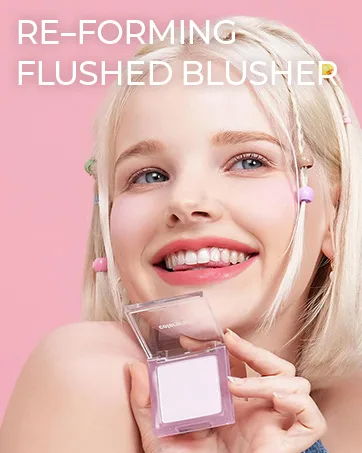 Colorgram Sebum Retouching Blur Pact | Poreless-Looking Pressed Setting Face Powder for Normal to Oily Skin Provides Weightless Matte Finish with Soft Focus Effect - re-forming flushed blusher