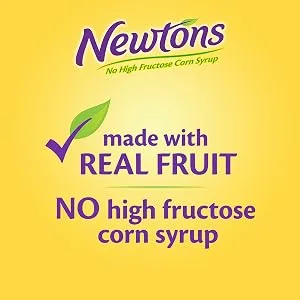 Newtons 100% Whole Grain Wheat Soft & Fruit Chewy Fig Cookies, 10 oz Pack - fig newtons no high fructose corn syrup