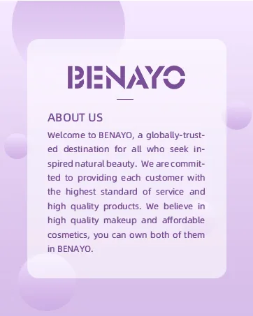 Eyelash Growth Serum Natural Lash Serum for Eyelash Growth and Thickness Promotes Thick Strong Lashes in 4 Weeks (5ML for 6 Months Supply) - benayo about us