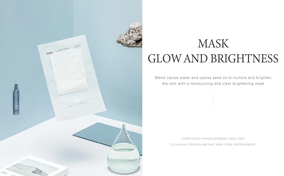 Huxley MASK GLOW AND BRIGHTNESS (5 Sheets) - product information 16