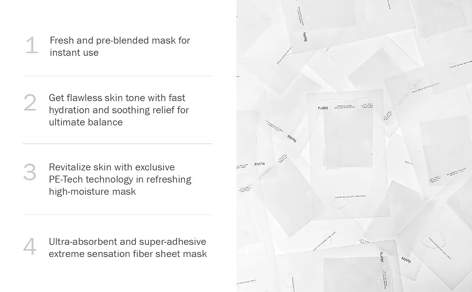 Huxley MASK GLOW AND BRIGHTNESS (5 Sheets) - product information 18