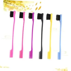 FOMIYES Eyebrow Brush Comb Double-head Eyebrow Brush Eyelash Curler Brush Auxiliary Small Multipurpose Brow Brush for Grooming and Shaping Brow - product information 15